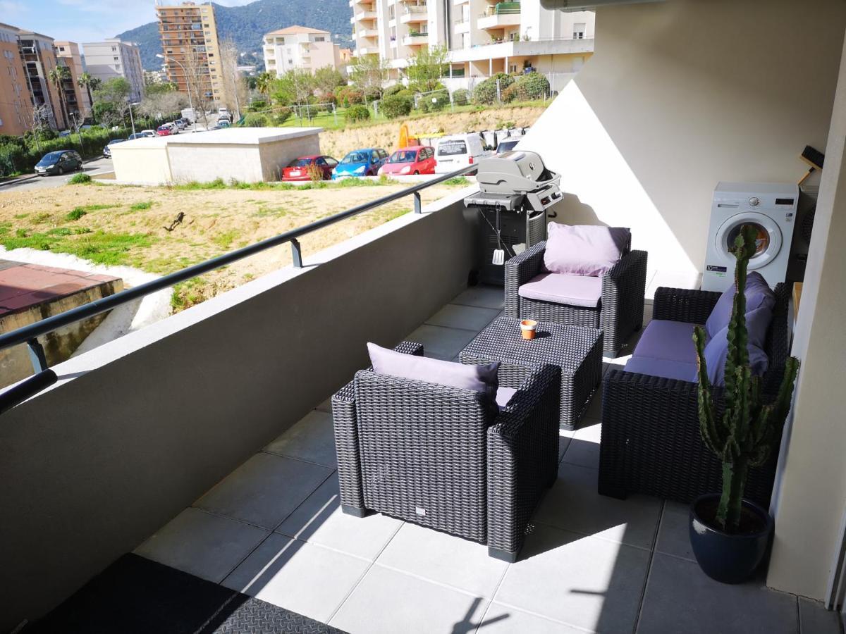 Ferienwohnung Agreable T2 Neuf Ajaccio Climatise Wi-Fi Exterior foto